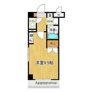 シャトレ麦野【2階】の間取り