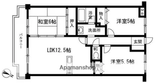 コンダクトヴィレッジ春日南【1階】の間取り