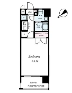 福岡県福岡市南区玉川町【マンション】の間取り