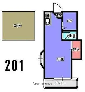 福岡県大野城市筒井1丁目【アパート】の間取り