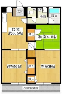 福岡県福岡市南区長丘5丁目【マンション】の間取り