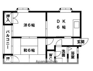ヌーベル豊【2階】の間取り