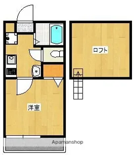 アーネスト井尻【2階】の間取り