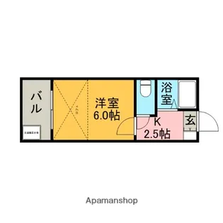 コスギファイブ【2階】の間取り