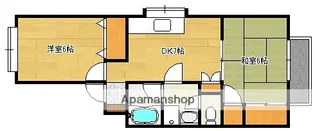 ピナクル博多南【2階】の間取り