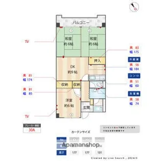スカイタウン春日【3階】の間取り