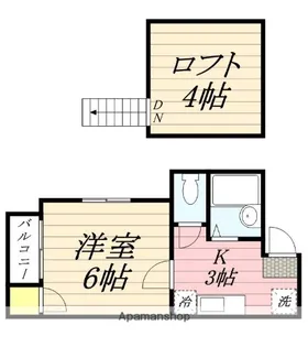 ボヌール博多【1階】の間取り