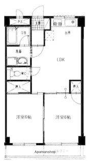 メゾン・ド・ファミーユ【1階】の間取り