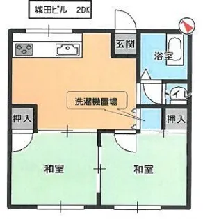 福岡県大野城市錦町4丁目【マンション】の間取り