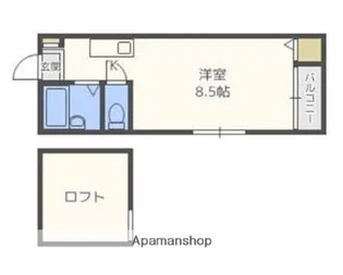 スーエデンII【1階】の間取り