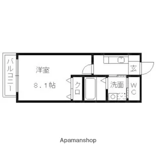 ティーガー新和町【2階】の間取り