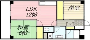 ワールドホンダ福岡ビル【2階】の間取り