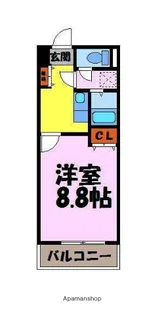 エトランゼ五番館【6階】の間取り