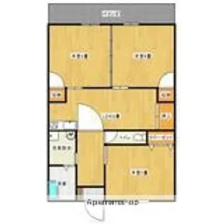 第二松尾ビル【2階】の間取り