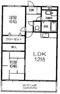 ノーブルコート21【2階】の間取り