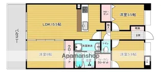福岡県福岡市南区寺塚2丁目【マンション】の間取り