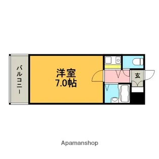 ロマネスク井尻第2【3階】の間取り