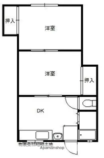 桑の実荘【2階】の間取り
