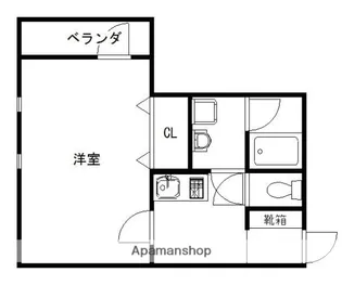 九創ビル【3階】の間取り
