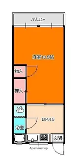 糸山ビル 【2階】の間取り