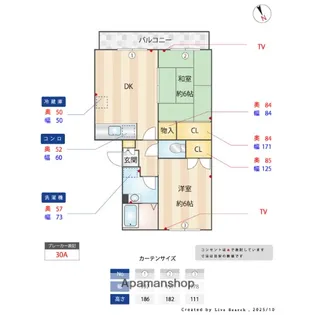 レジデンス飯田【3階】の間取り