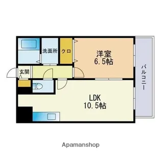 福岡県春日市春日原北町1丁目【アパート】の間取り