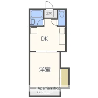 レジデンス山崎【2階】の間取り