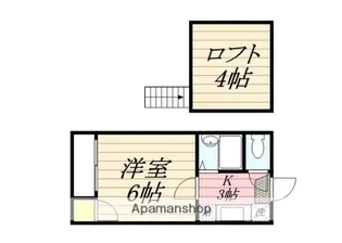 エスポワール竹下【1階】の間取り