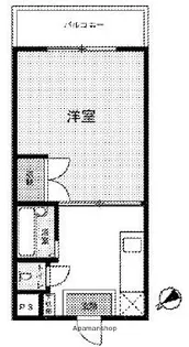 サニーピア柳瀬【5階】の間取り