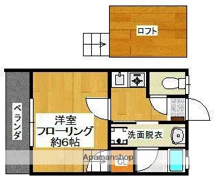 福岡県大野城市瑞穂町2丁目【アパート】の間取り