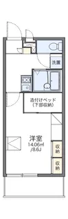 レオパレス福丸Ⅱ【310号室】の間取り