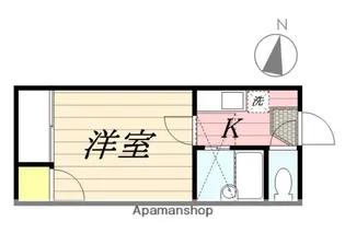 ロリエンフラットⅡ【202号室】の間取り