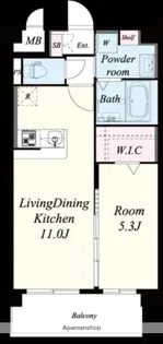 福岡県大野城市東大利3丁目【マンション】の間取り