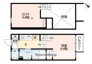 D−RISE春日【2階】の間取り