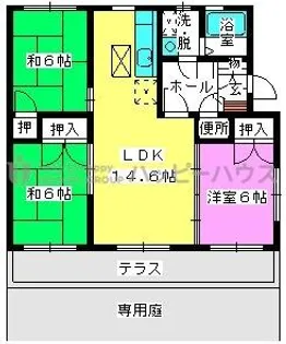 エクセレント・フジⅡ【1階】の間取り