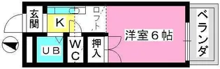 福岡県大野城市東大利1丁目【アパート】の間取り