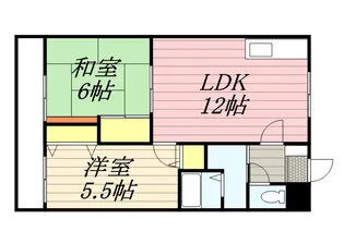 ハルコート【1階】の間取り