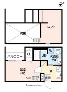 DEARCOURT R【2階】の間取り