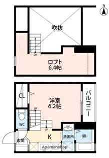 TRANQUIL【2階】の間取り