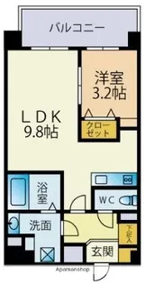 メゾンドボヌール【2階】の間取り