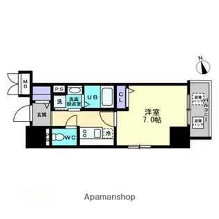 福岡県福岡市南区大橋2丁目【マンション】の間取り