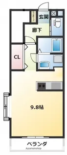 Prevoyance春日岡本【1階】の間取り