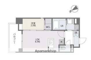 福岡県大野城市錦町3丁目【マンション】の間取り