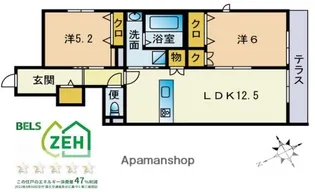 WOHLSTAND【1階】の間取り