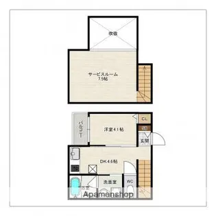 DREAMSTAGE博多南BONHEUR(ボヌール)【1階】の間取り