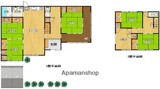 福岡県大野城市平野台1丁目【一戸建】の間取り