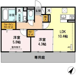 和の刻(なごみのとき)【1階】の間取り