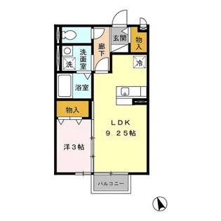 ポラリス【2階】の間取り