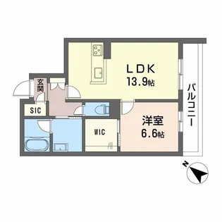 福岡県福岡市南区清水3丁目【マンション】の間取り
