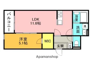 日の出パラシオ【2階】の間取り